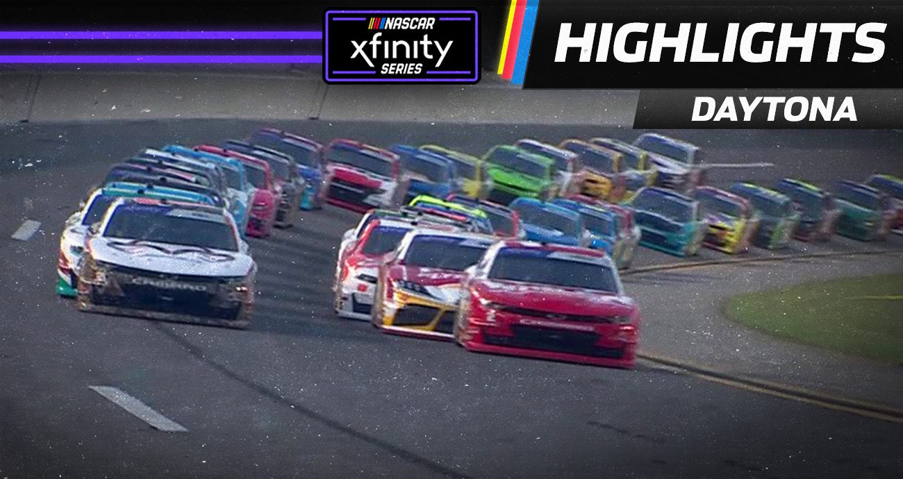 Friday night lights Xfinity Series takes the green at Daytona NASCAR