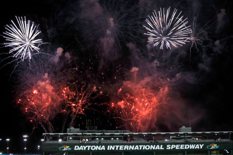 Fireworks at Daytona.