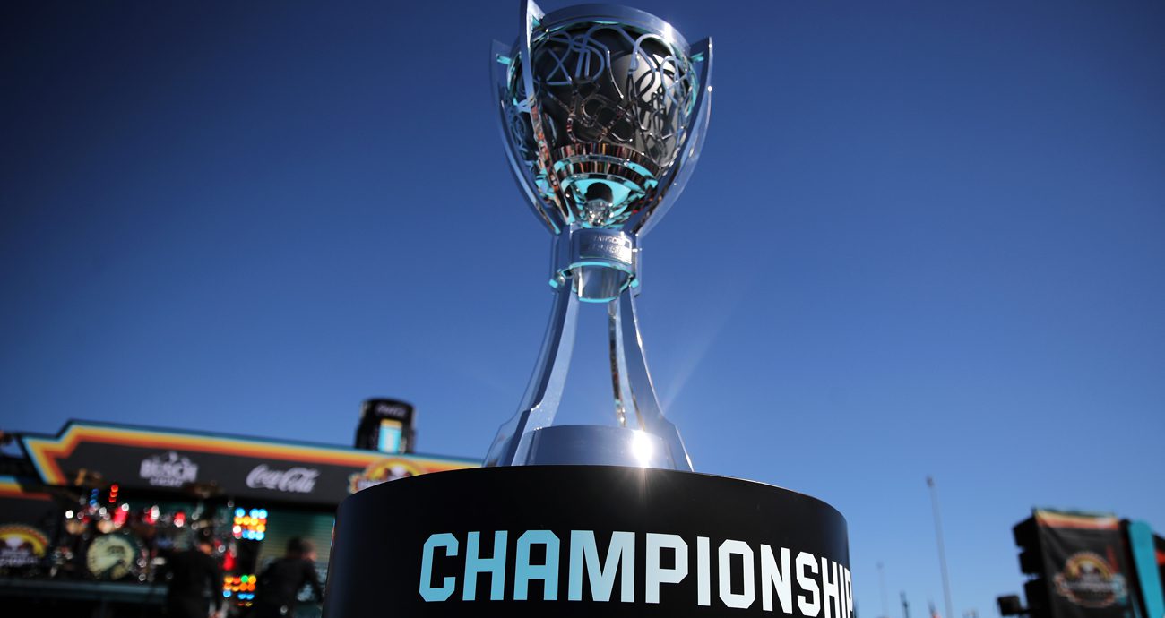 A general view of the Bill France Cup.