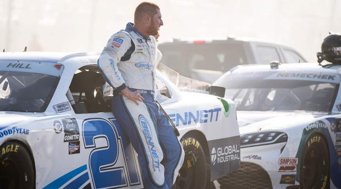 Austin Hill, John Hunter Nemechek just short at Darlington; Xfinity regular-season title in the balance