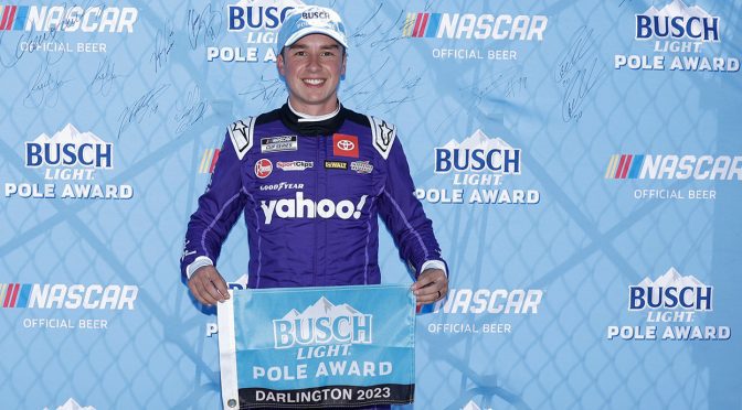 Christopher Bell wins pole for Cup Series Playoffs opener at Darlington