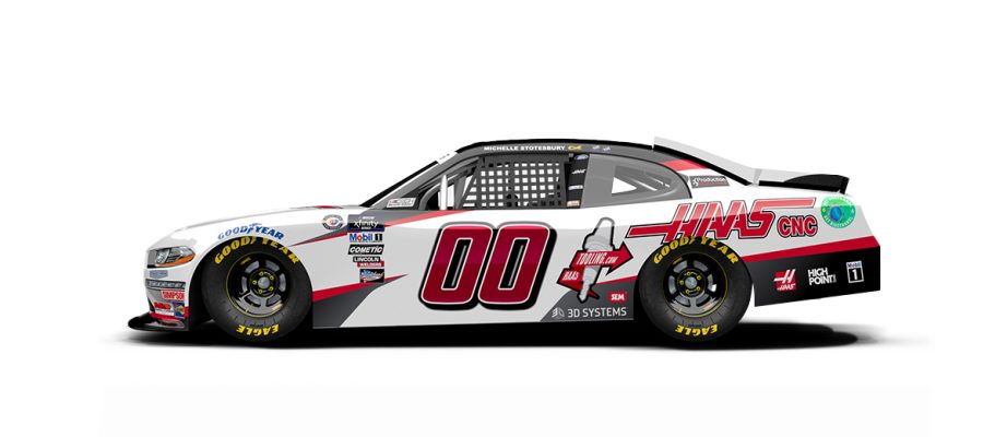 A general rendition of Cole Custer's No. 00 Ford.