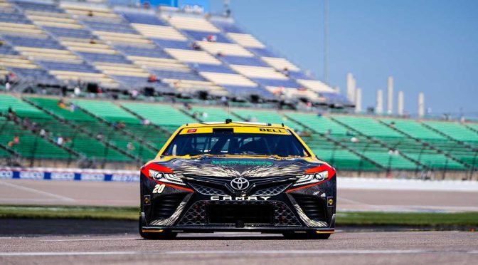 Christopher Bell clinches Busch Light Pole in Kansas qualifying