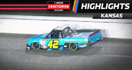 Carson Hocevar clinches Round of 8 berth, wins Stage 2 at Kansas