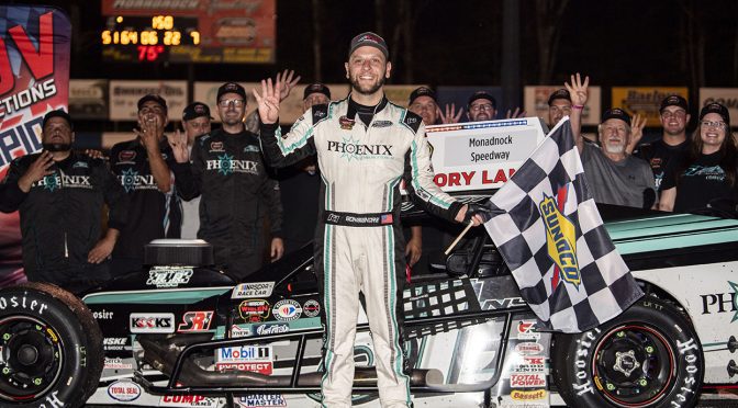 Featured image for Back in the fight: Justin Bonsignore dominates Winchester Fair at Monadnock Speedway
