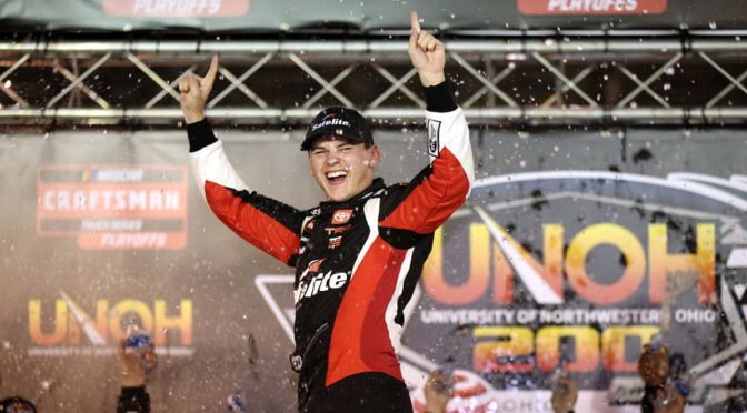 Corey Heim wins Truck Series playoff race at Bristol
