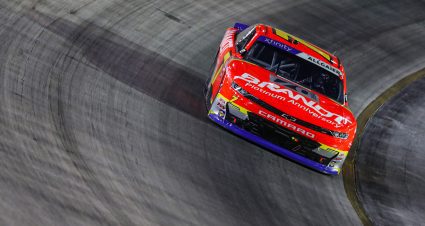 Justin Allgaier takes lead late, wins Xfinity playoff race at Bristol