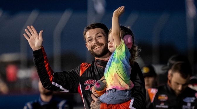 Featured Image for Andrew Grady reflects on last year’s viral moment ahead of the 2023 ValleyStar Credit Union 300