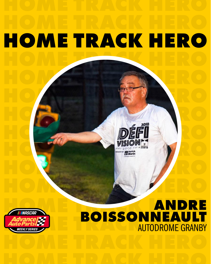 Advance Auto Parts Home Track Hero André Boissonneault of Autodrome