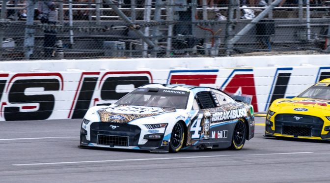 Featured Image for SHR No. 4 Ford disqualified in Talladega inspection, nixing Harvick’s runner-up finish