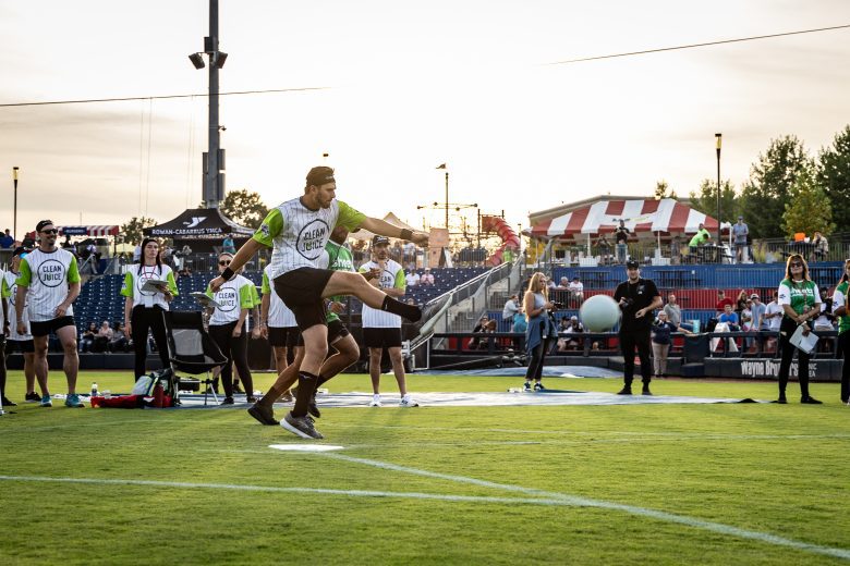 Behind the scenes Corey LaJoie's 2023 Kickball Klassic NASCAR