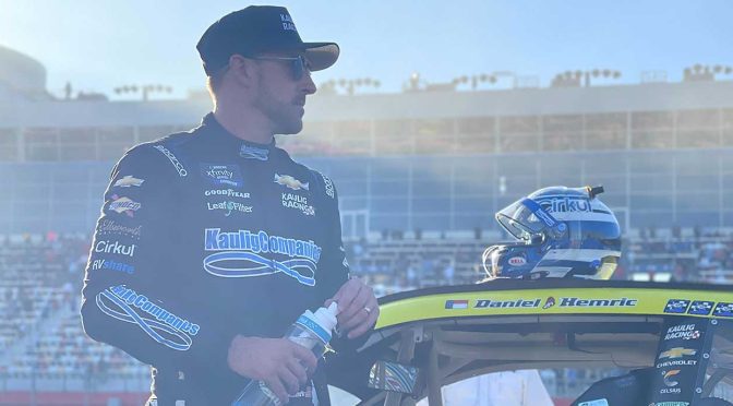Featured Image for Daniel Hemric falls inches shy of Round of 8 after Charlotte road course
