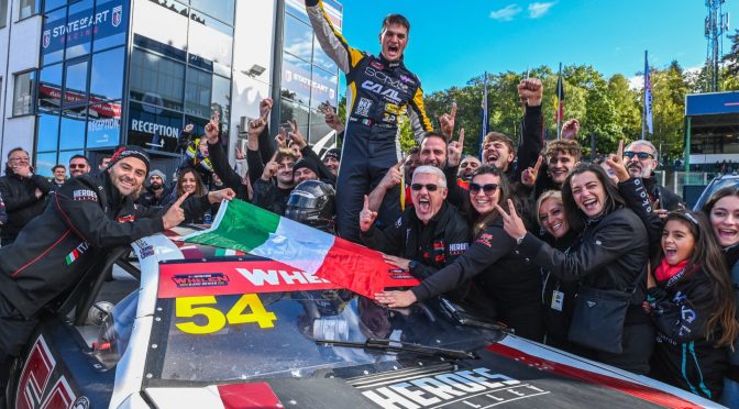 Gianmarco Ercoli is the 2023 EuroNASCAR champion