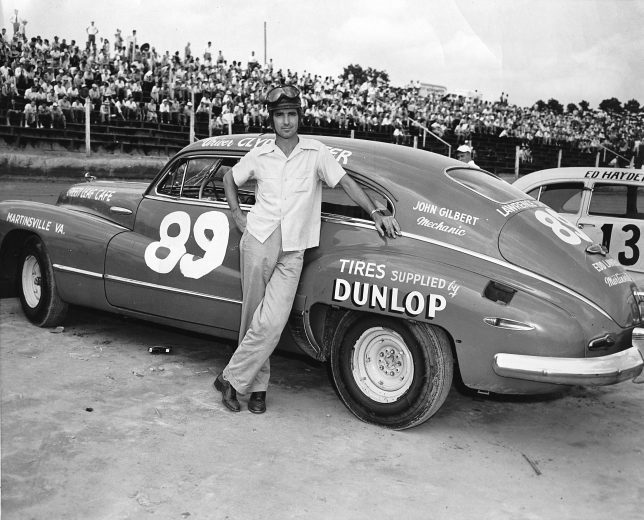 Clyde Minter of Martinsville, VA, ran various brands of car including this Buick during his NASCAR Cup career, which spanned the years 1949 through 1955. Minter competed in 42 Cup events scoring a total of 19 top 10 finishes.