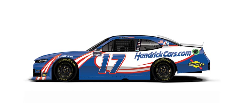 Rajah Caruth's paint scheme.
