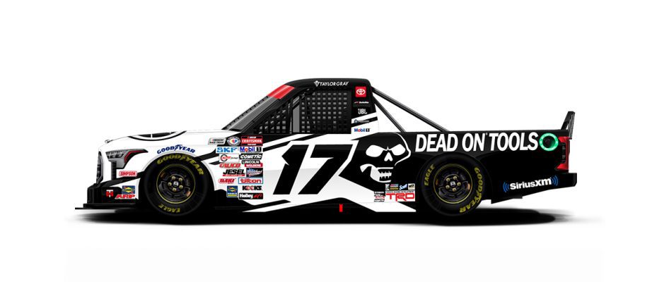 Taylor Gray's paint scheme.