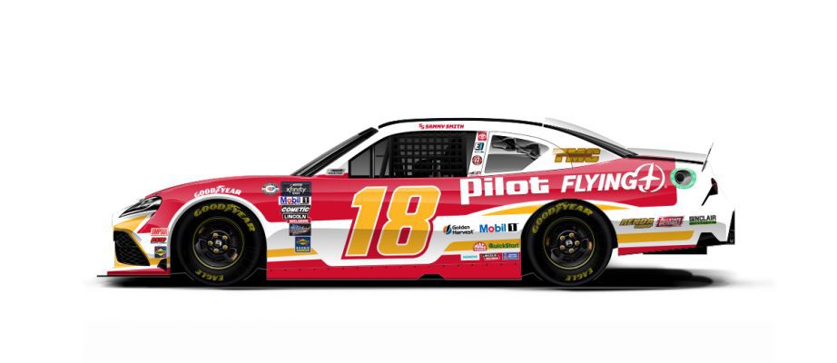 Sammy Smith's paint scheme.
