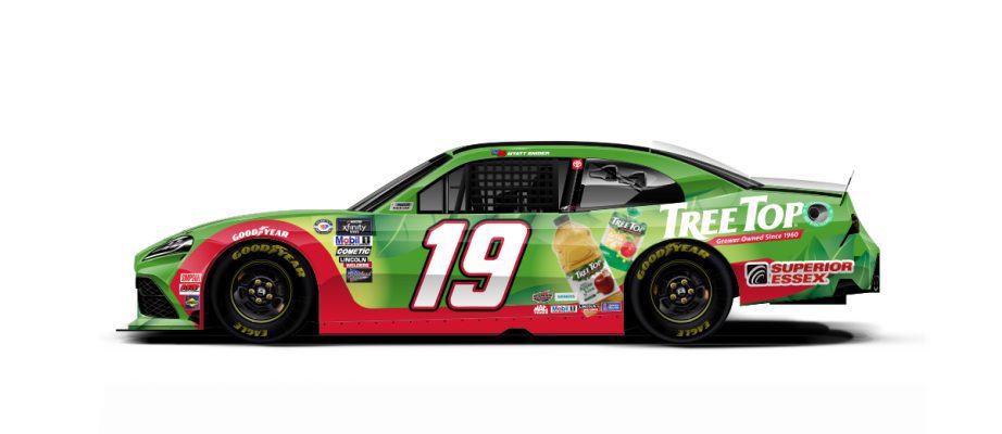 Myatt Snider's paint scheme.
