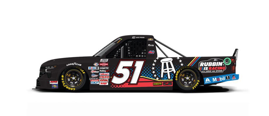 Jack Wood's paint scheme.