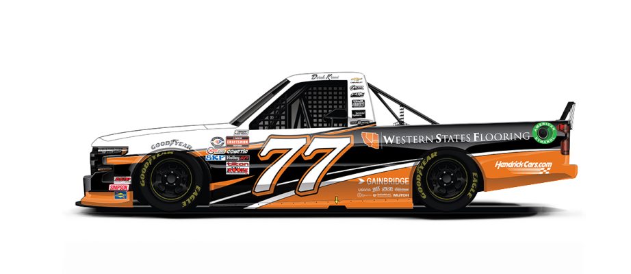 Derek Kraus' paint scheme