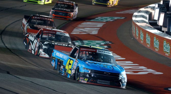 Featured Image for Carson Hocevar, Corey Heim exchange contact; wreck out of championship picture