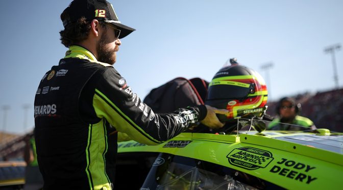 Featured Image for ‘Couldn’t have written it any better’: Jody Deery’s family elated after Ryan Blaney carries Home Track Hero’s name to championship