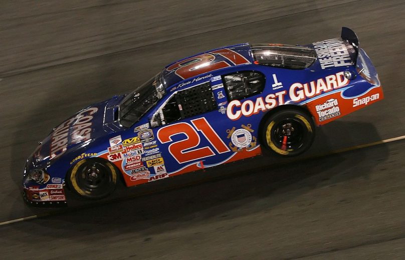 Kevin Harvick drives at Richmond.