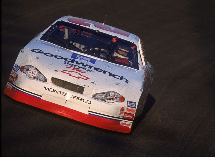 Kevin Harvick drives at Charlotte.