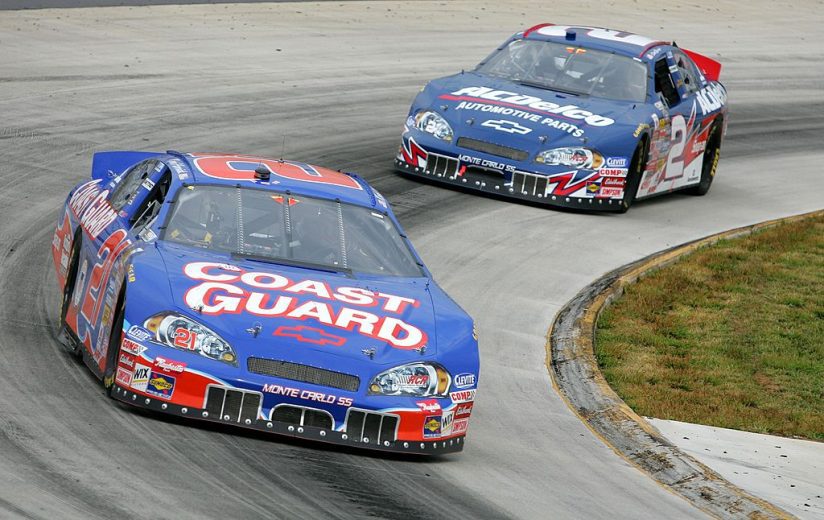 Kevin Harvick drives at Martinsville.