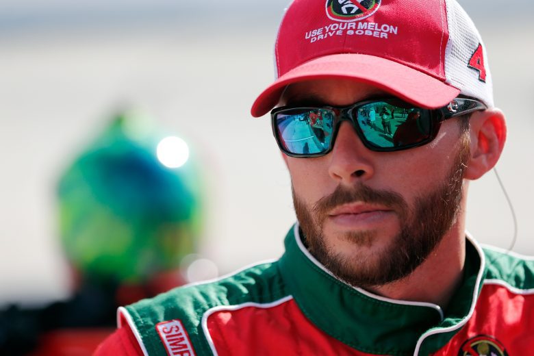 Ross Chastain looks on