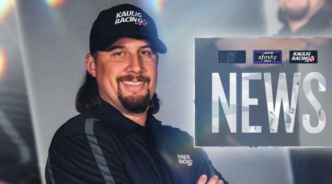 Josh Williams joins Kaulig Racing for full-time Xfinity Series campaign in 2024