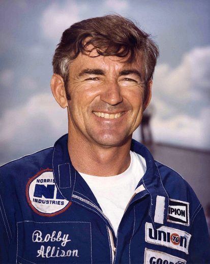 Bobby Allison smiling.