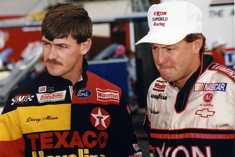Ken Schrader talks will Davey Allison