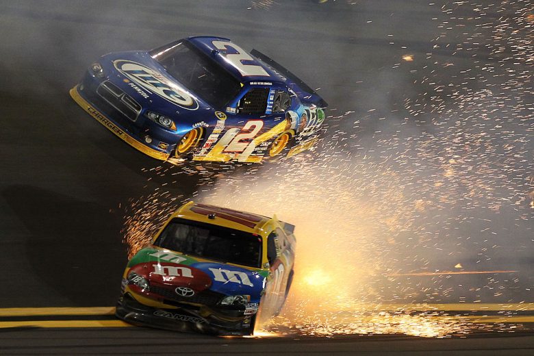 Kyle Busch saved it from crashing at Daytona.