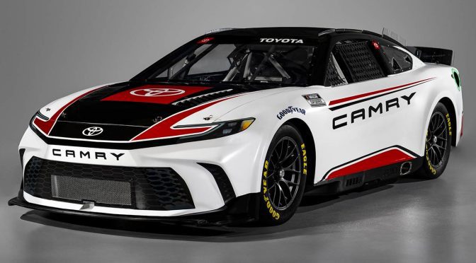 Toyota unveils new Camry XSE for Cup Series competition in 2024