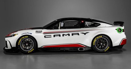 A first look at the 2024 Toyota Camry XSE NASCAR Cup Series race car
