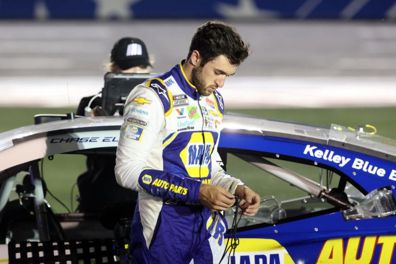 Chase Elliott after the Coca-Cola 600 at Charlotte.