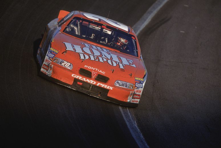 Tony Stewart drives at Charlotte.