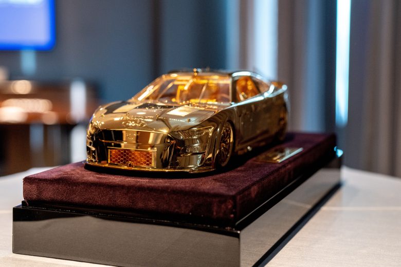 2023 Goodyear gold car