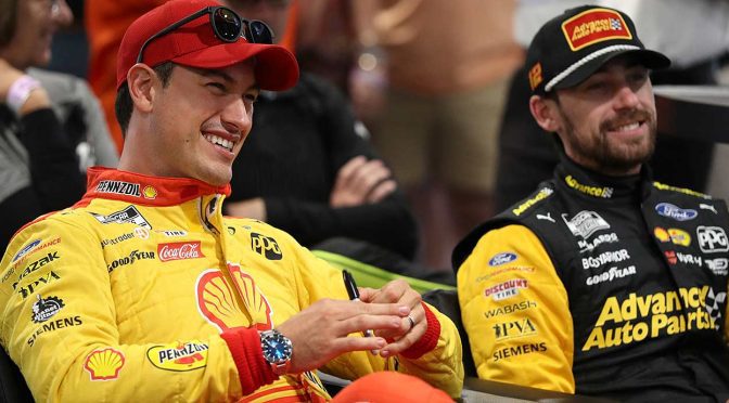 Featured Image for Joey Logano toasts Blaney, carries motivation for third Cup Series title into 2024