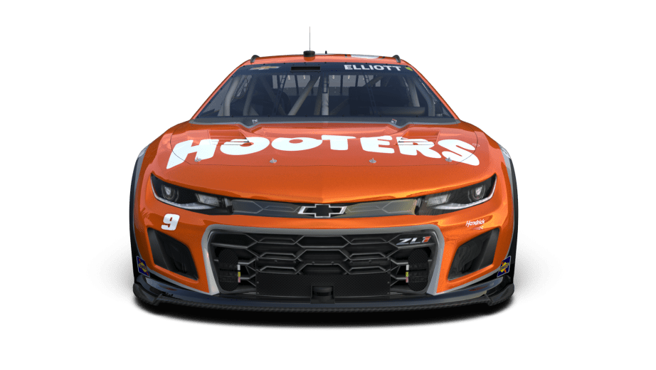 Render Image of the number 9 hooters chevrolet