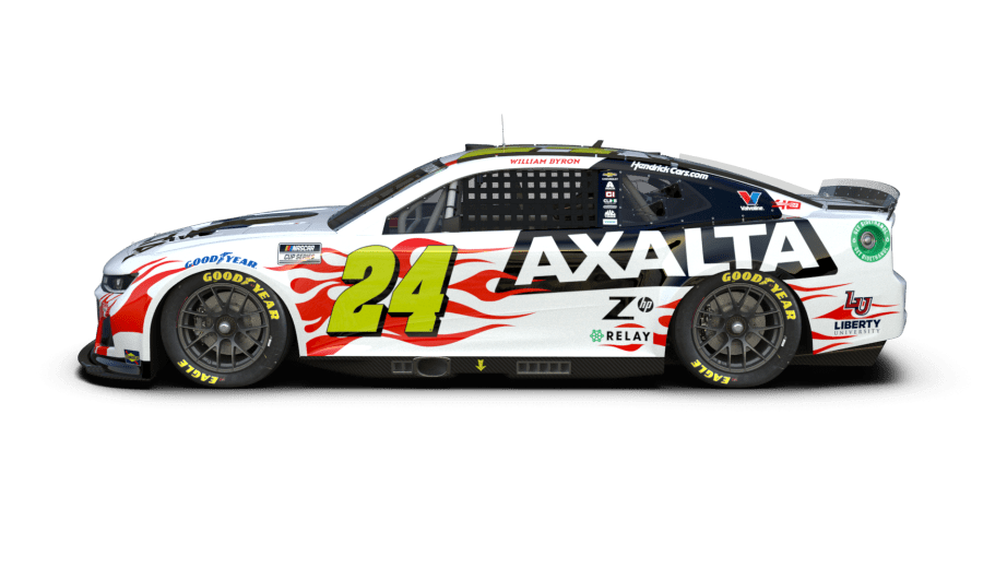 First Look Willam Byron's Axalta 2024 paint scheme NASCAR