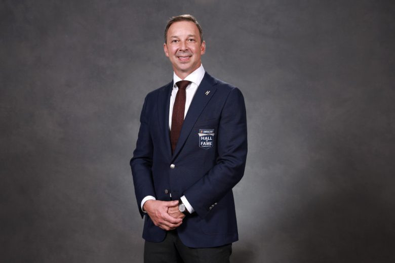 Chad Knaus poses for a photo