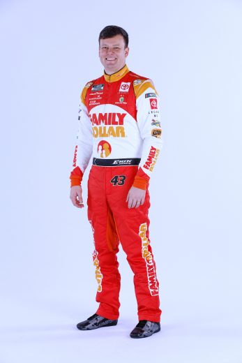 Erik Jones poses for a photo during NASCAR Production Days
