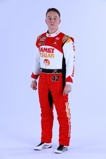 John Hunter Nemechek poses for a photo during NASCAR Production Days