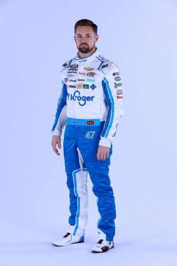 Ricky Stenhouse Jr. poses for a photo during NASCAR Production Days