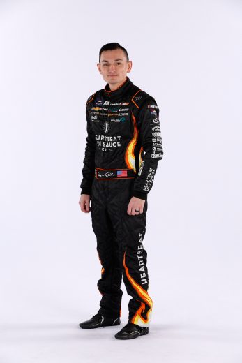 Ryan Ellis poses for a photo during NASCAR Production Days