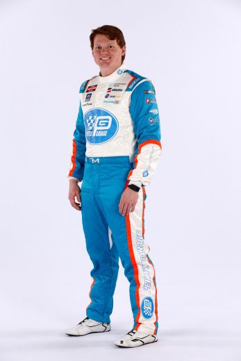 Thadd Moffitt poses for a photo during NASCAR Production Days