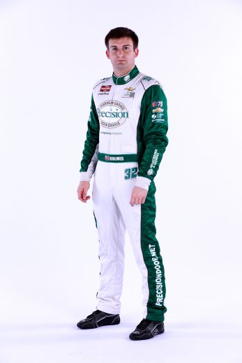 Bret Holmes poses for a photo during NASCAR Production Days