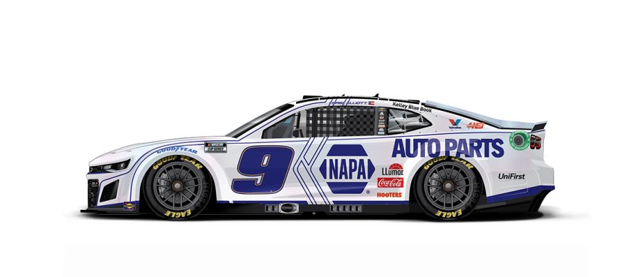 Render image of the number 9 Chevrolet